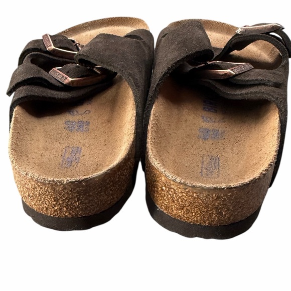 Birkenstock Black Suede Sandals - Picture 4 of 8